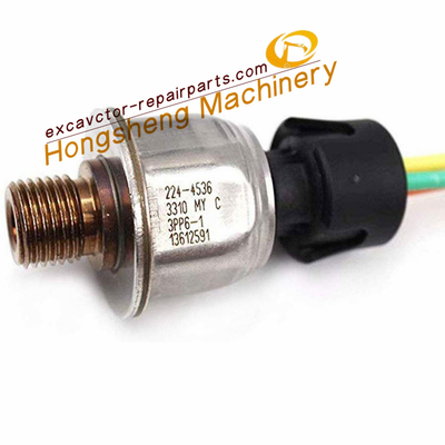 Rail commun 2244536 224-4536 de capteur de pression de carburant du chat E325D E329D E336D