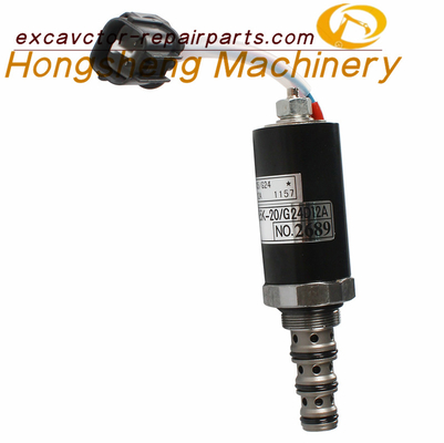 Pilote Solenoid Valve de Solenoid Valve SK200-6E d'excavatrice de G24D12A Kobelco