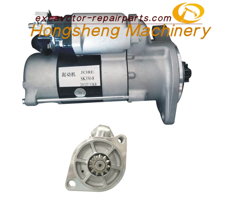 Moteur 24V 11T 5.5KW de Hino J08E J05E de moteur de démarreur de 28100-2892AS K350-8 Kobelco