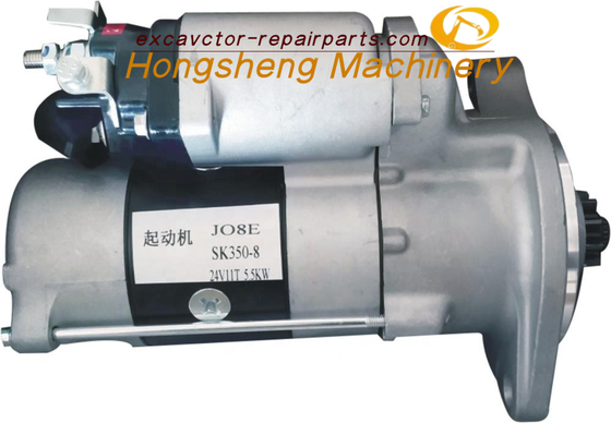 Moteur 24V 11T 5.5KW de Hino J08E J05E de moteur de démarreur de 28100-2892AS K350-8 Kobelco
