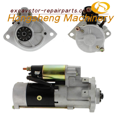 excavatrice Starter Motor Kobelco SK200-6 HD820 Isuzu 6D34 M8T87171 de 24V 11T 5.5KW