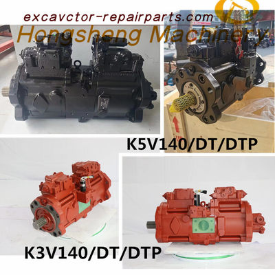Excavatrice Hydraulic Kawasaki Main Pump K3V140DT-DTP K5V140DT-DTP