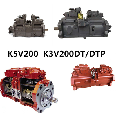 Excavatrice de Kawasaki K5V200 Hydraulic Pump K3V200DT/DTP pour des ateliers de réparations de machines