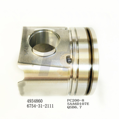 4934860 4955160 excavatrice Engine Parts 6754-31-2111 pour PC200-8 S6D107 QSB6.7